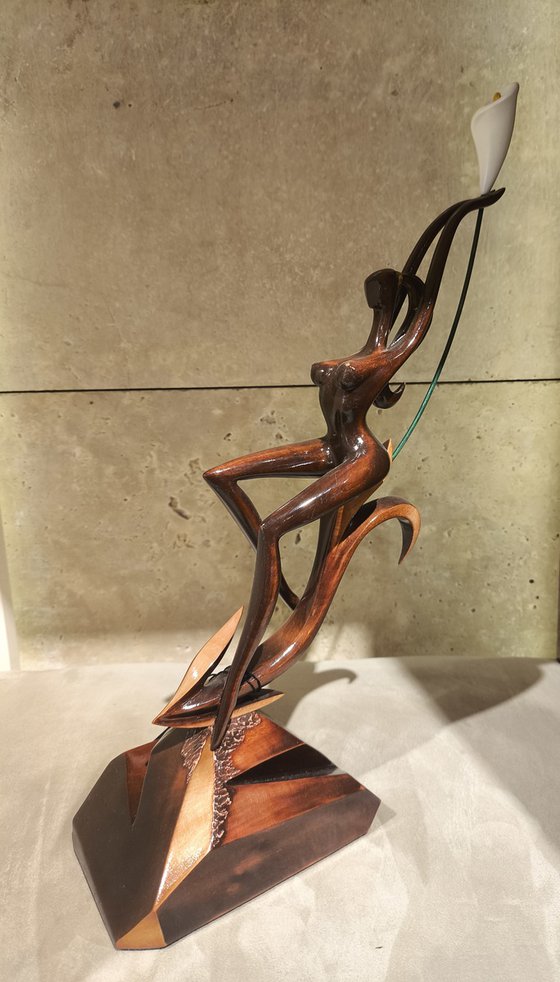 Dancer with a Lily