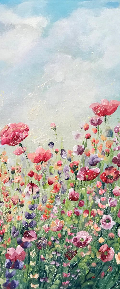 The meadow grows again by Emma Sian Pritchard