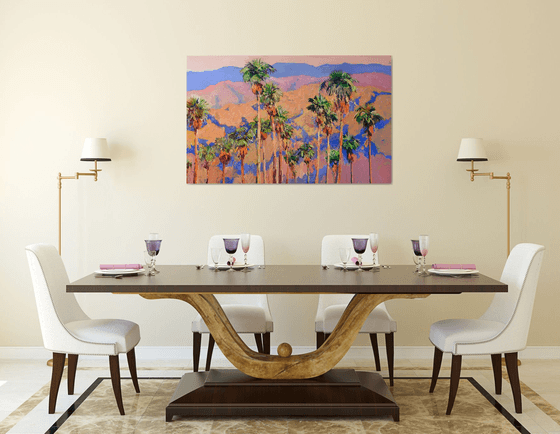 Palm Trees from Desert