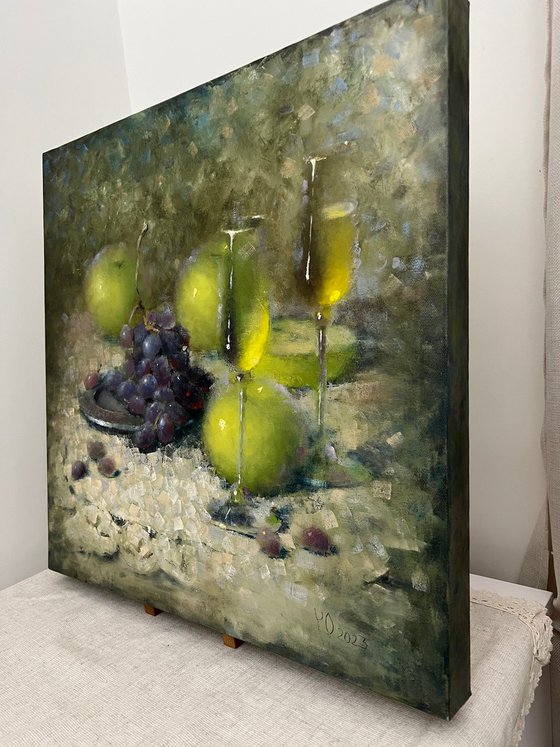 Green apple moody grape