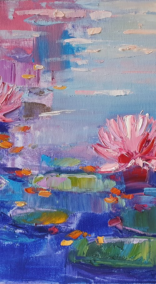Lilies by Mary Voloshyna