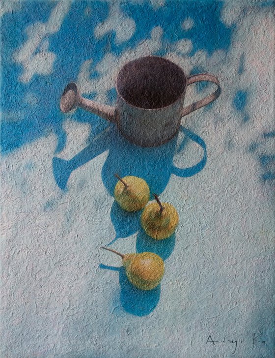 The Watering Can and Pears.