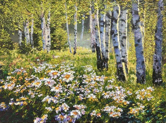 Love's Bloom In Misty Woods