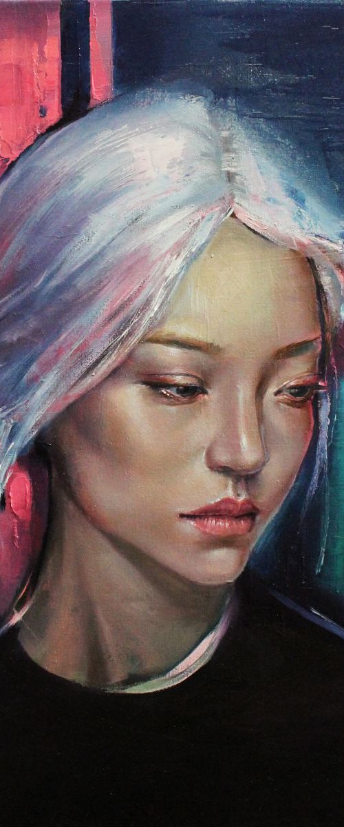Amethyst Glow by Khrystyna Bodnaruk