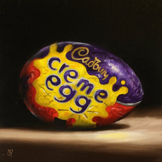 Creme Egg chocolate still life