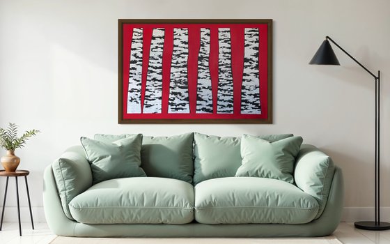 Birch grove | 100*150 cm