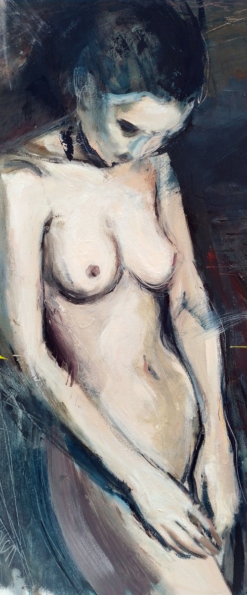 Abigail (nude woman study) by Catalin Ilinca