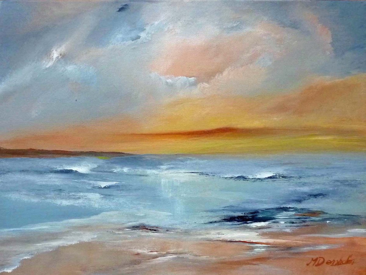 Sunlight on Sea by Margaret Denholm