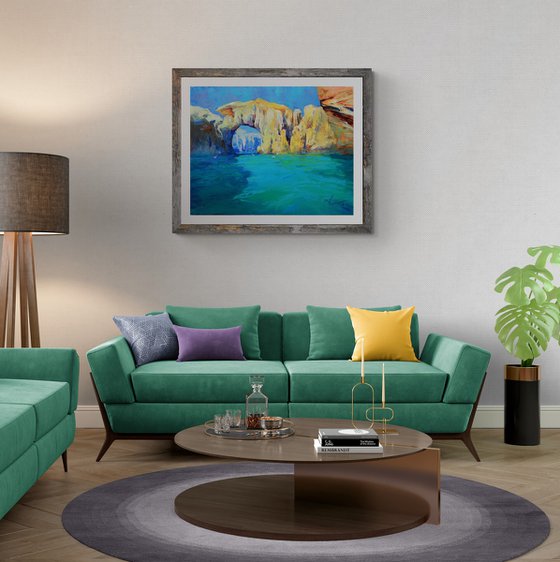 Warm Mediterranean Sea