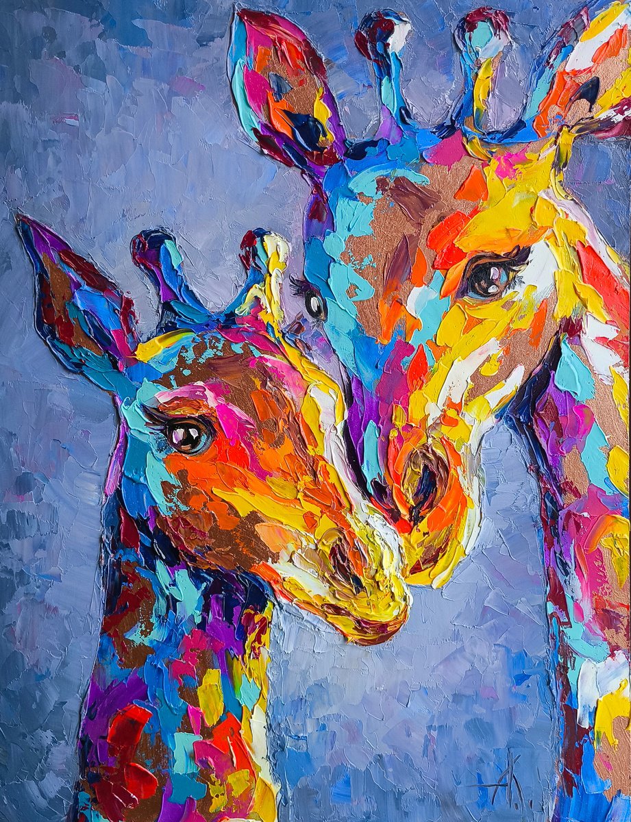 Expressive Oil Painting , Motherhood By Anastasia Kozorez, 12 X 16, Artwork For Sale On Artfinder