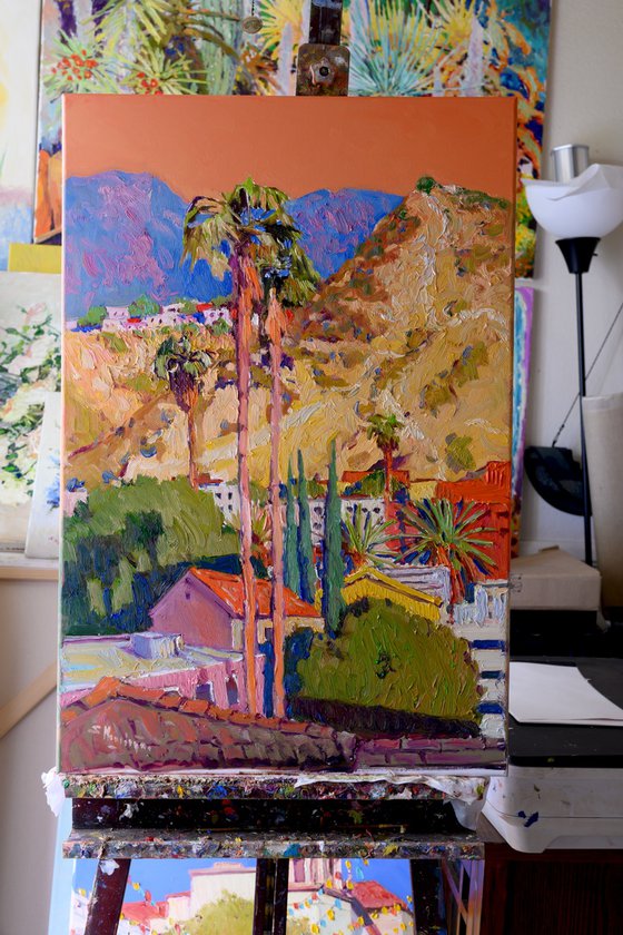 Landscape with Two Palms, Hollywood