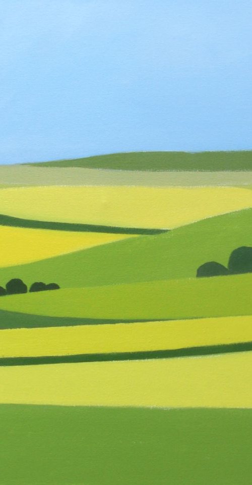 Surrey Landscape 10 by Jan Rippingham