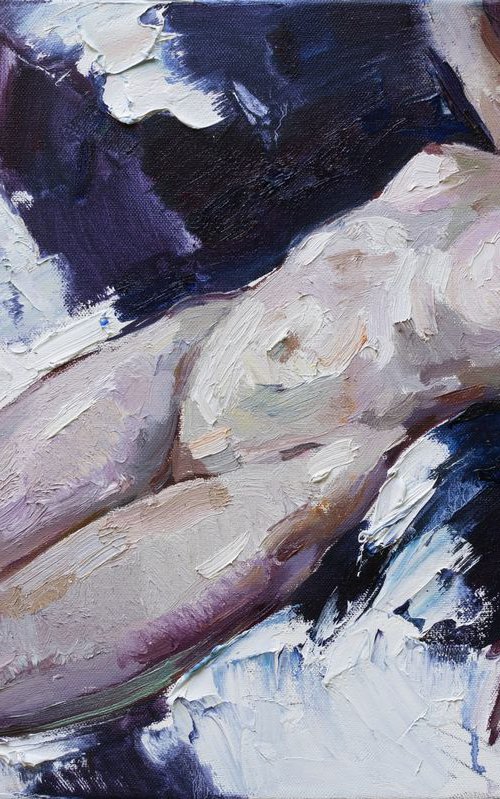 Nude girl by Anastasiia Valiulina