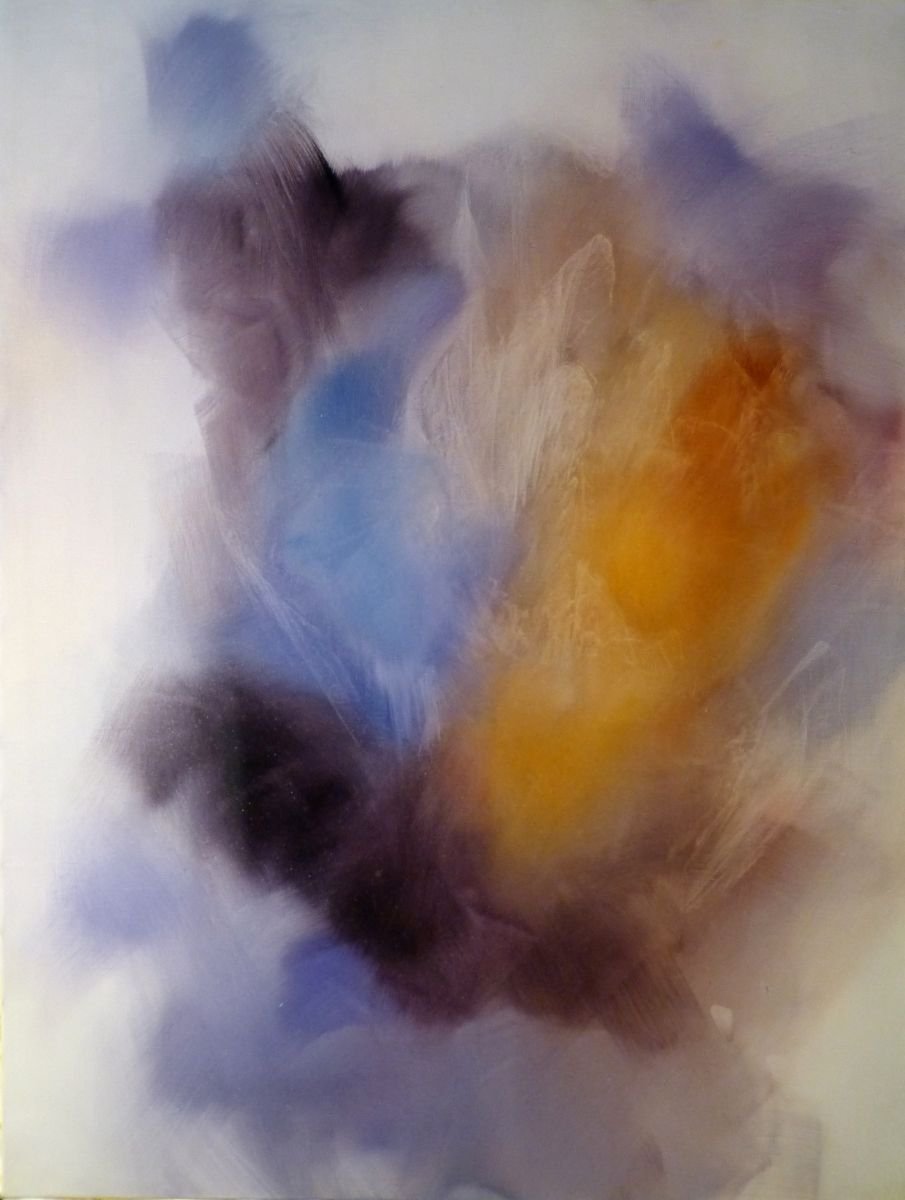 Uncertainty 1, oil on canvas 130x97cm by Frederic Belaubre
