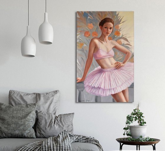 A ballerina in pink II