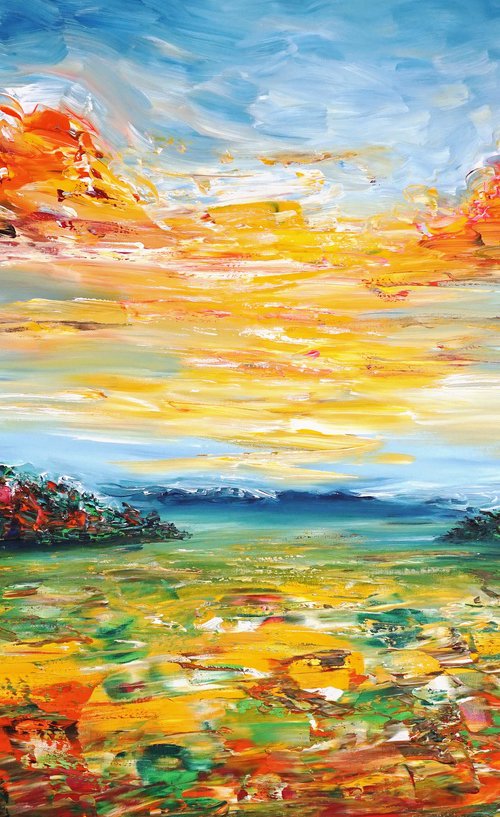 Beautiful Summer Landscape XL 8 by Peter Nottrott