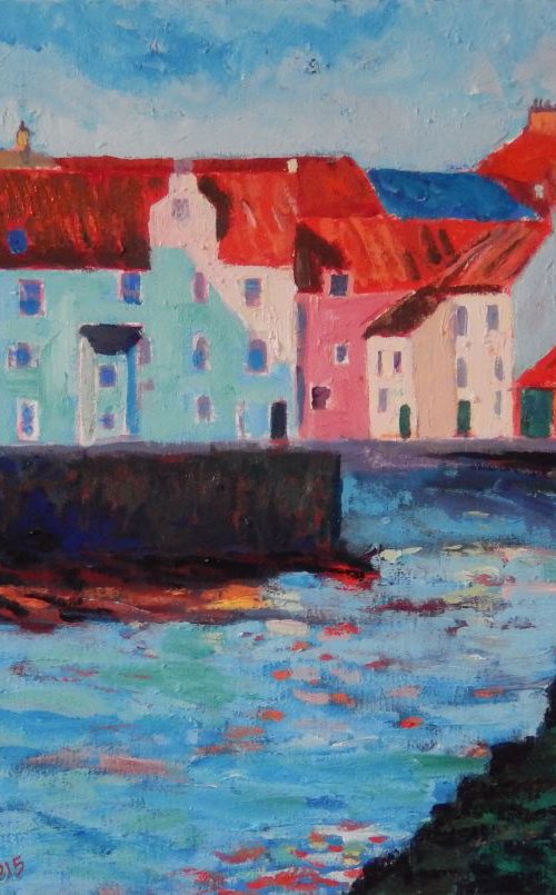 Pittenweem Harbour by Stephen Howard Harrison