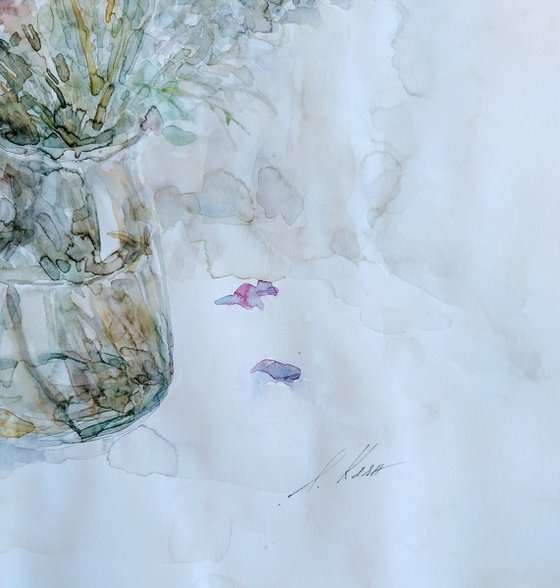 Delphinium 50x65 cm 2025