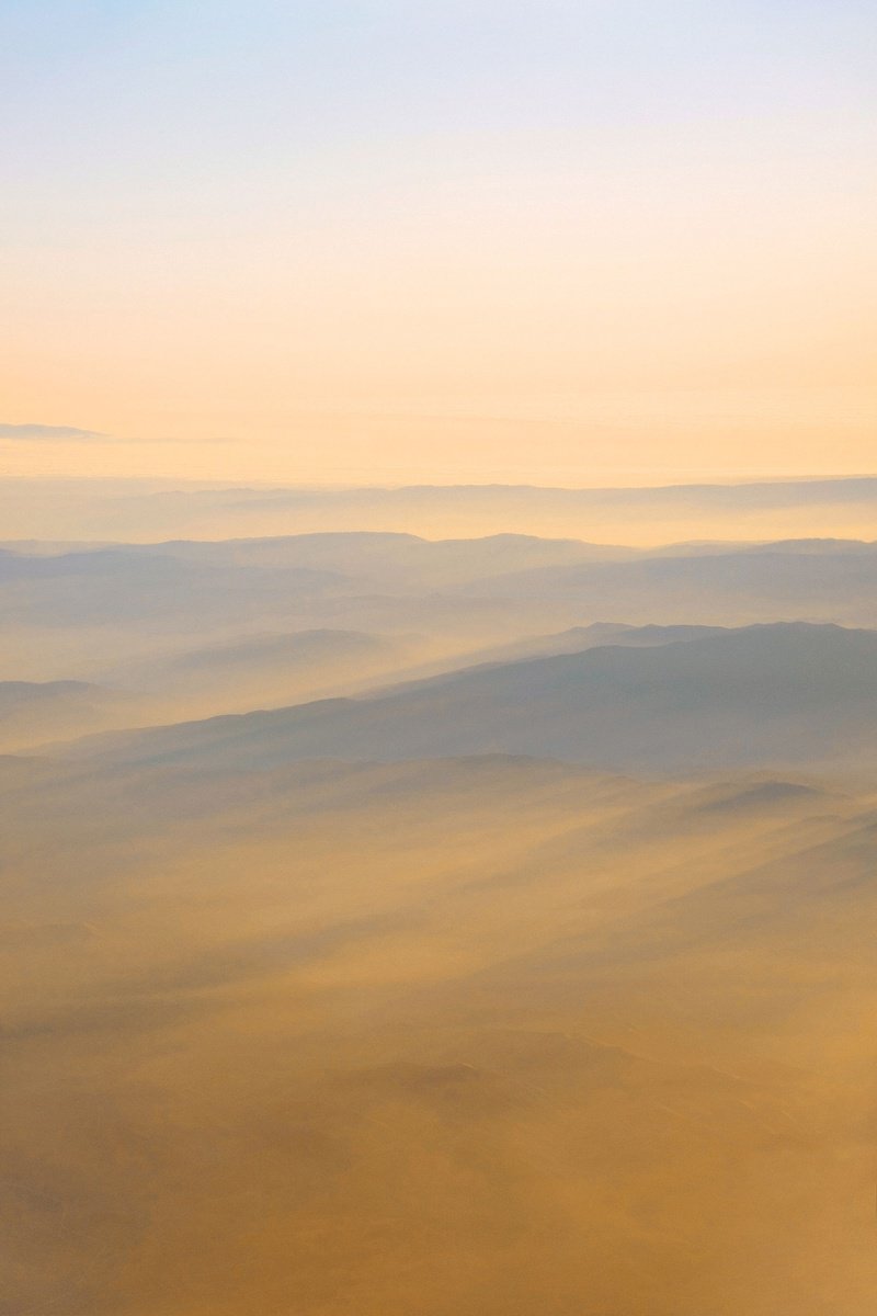 Impressionistic Landscape Photograph By Journey Gong, 16 X 24", Gold Rush, Original Artwork