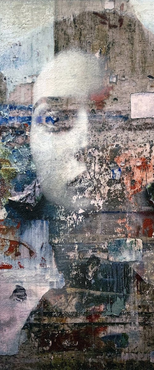 Blue Line by Karin Vermeer
