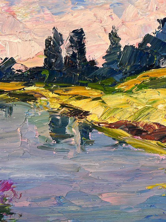 Lilacs Grow by the River