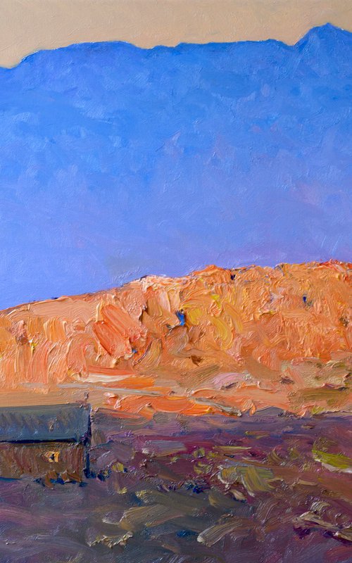Evening Light. Desert by Suren Nersisyan