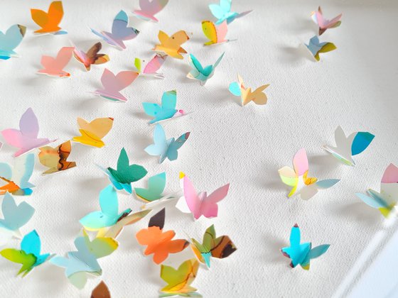 Box - Happy Butterflies in Pastel