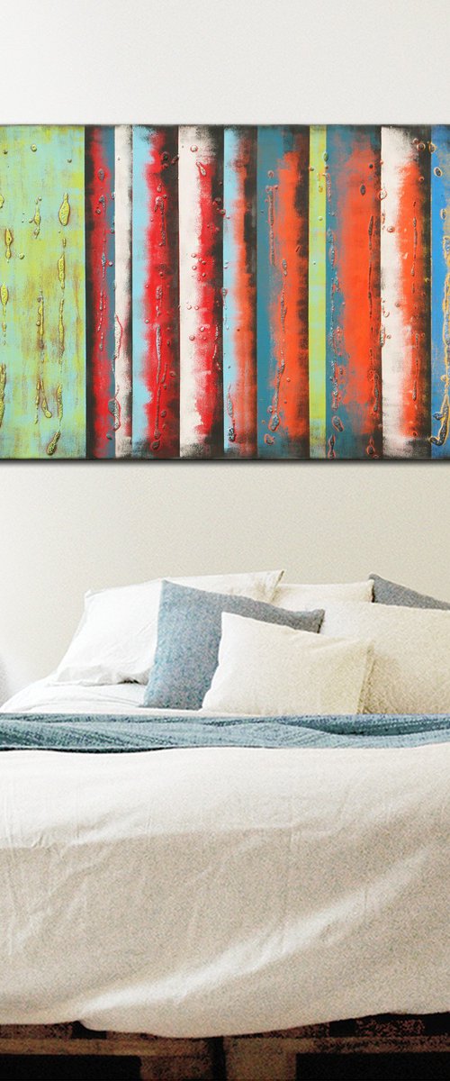 Yellow Panels by Ronald Hunter