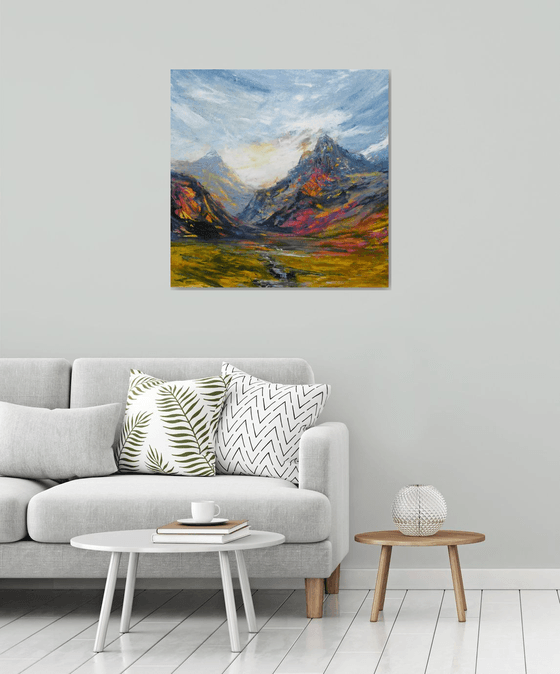 Early Morning Among The Peaks