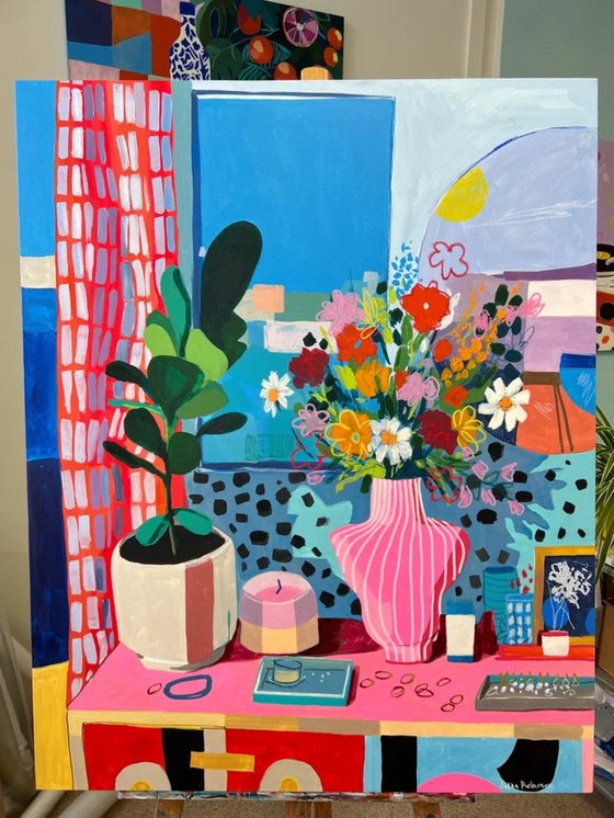 Vibrant Interior Still Life