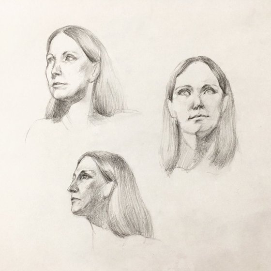Three portraits