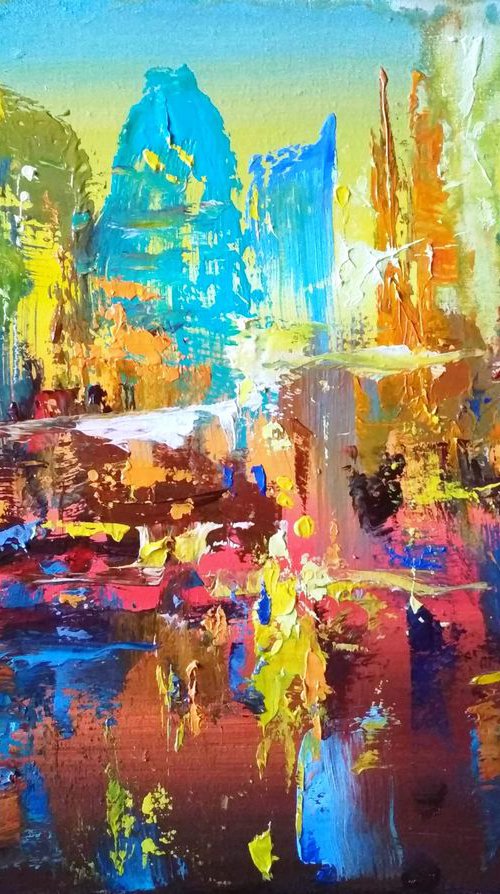 Abstract London 01 by Andrej  Ostapchuk