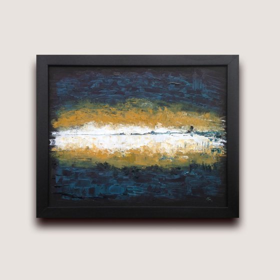 Glow -  Abstract Oil Landscape Painting