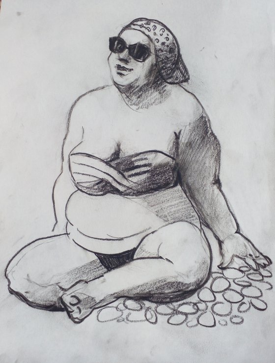 Lifestyle Beach sketches / BODY POSITIVE 5