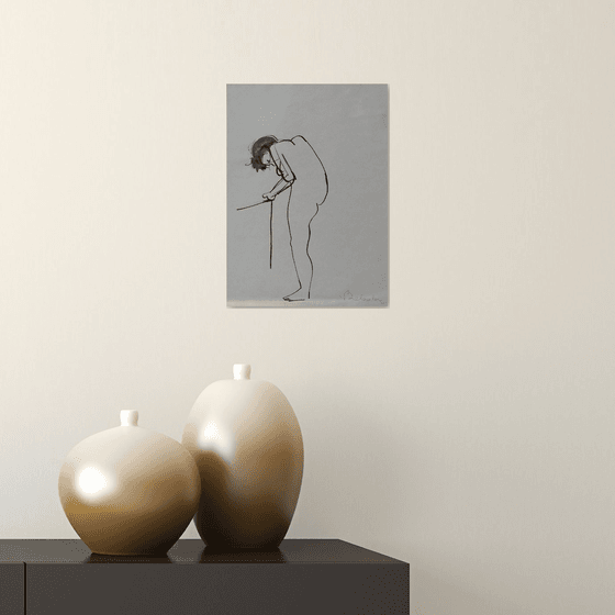 The Nude Drawing 1, 21x29 cm