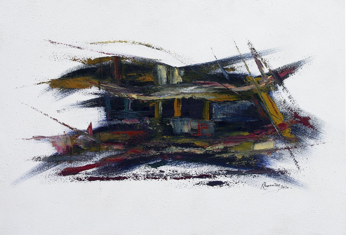 Abstract-2 By Richard Manning, 36 X 24, Artwork For Sale On Artfinder