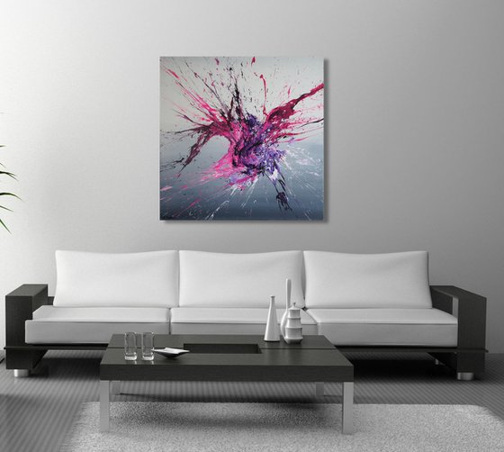 Emotional Release XIII (Spirits Of Skies 064126) - 80 x 80 cm - XL (32 x 32 inches)