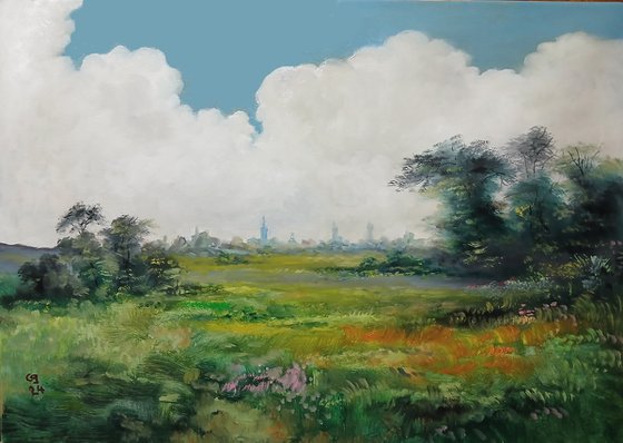 The edge of the city