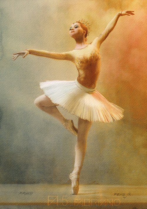 Ballet Dancer CDLXVIII by REME Jr.