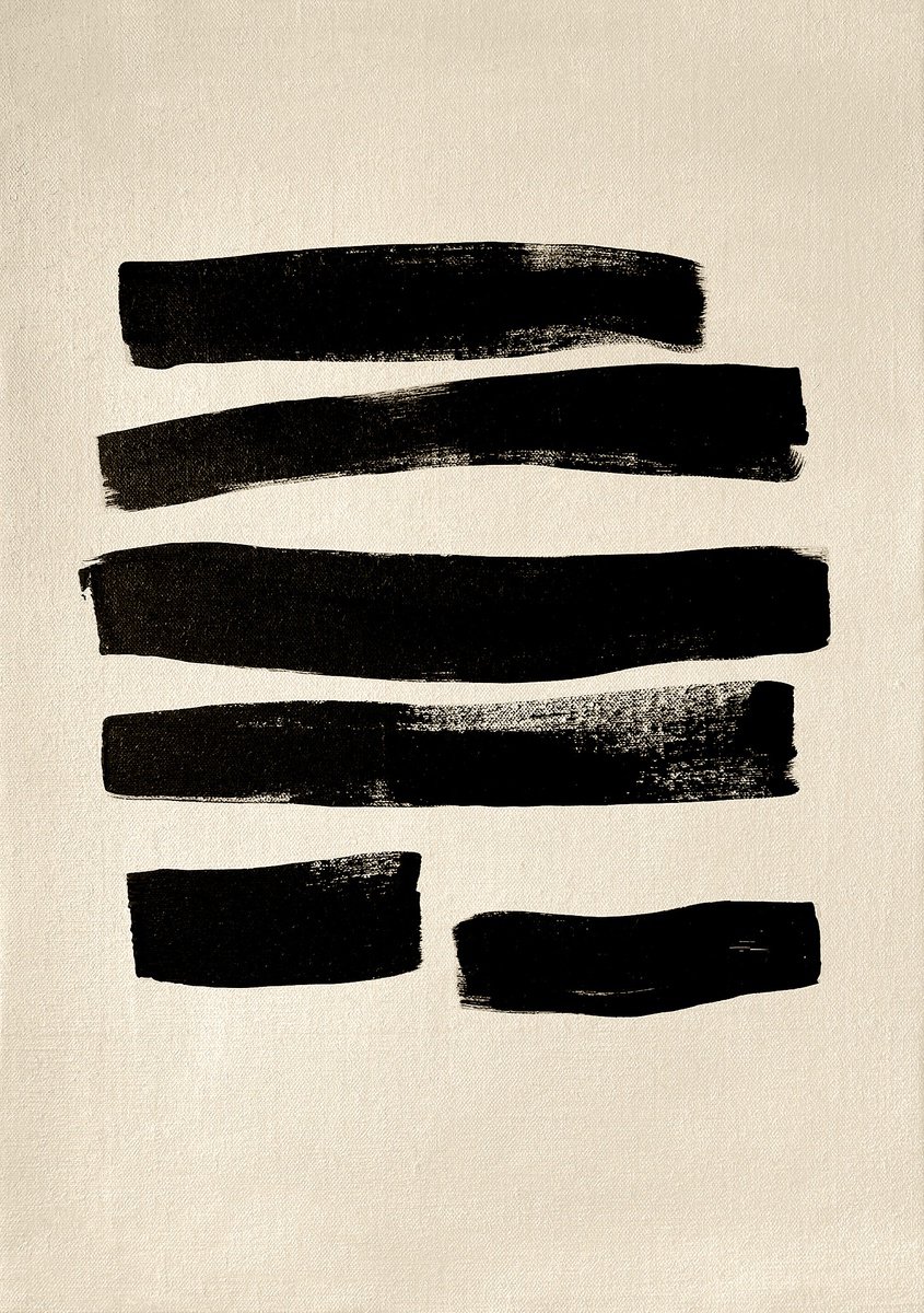 Abstract Acrylic Painting By Anna Pepe, 28 X 39, Stripes 03, Original Artwork