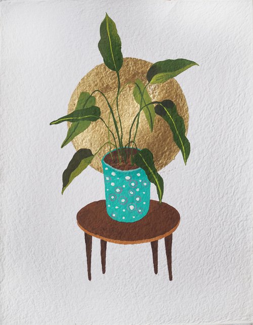 Plants lover's interior by Delnara El