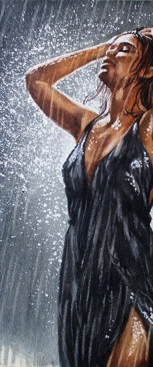 Rain by Volodymyr Melnychuk