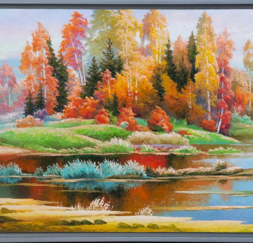AUTUMN LANDSCAPE by Oleksii Vylusk