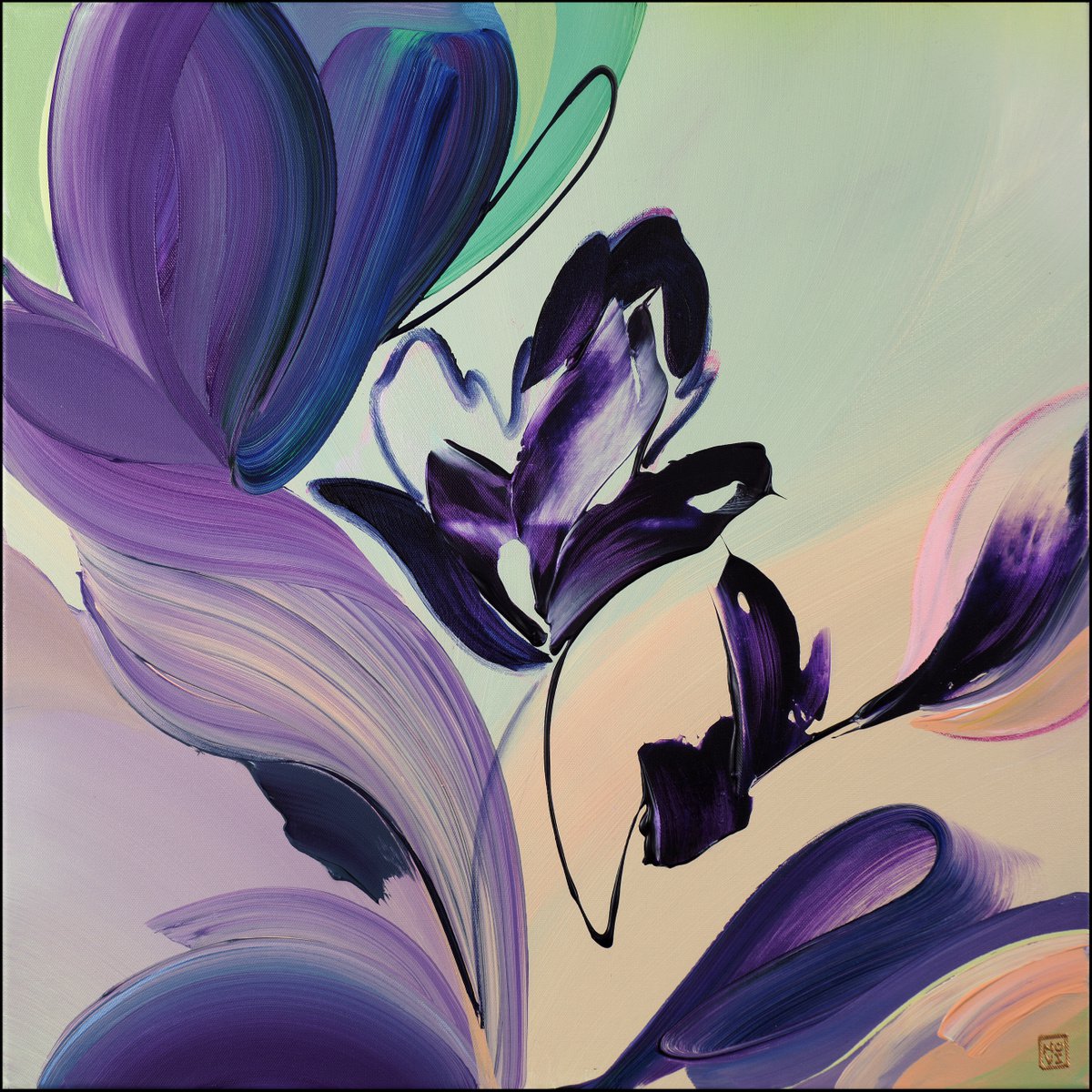Lavish Violets by Novi Lim