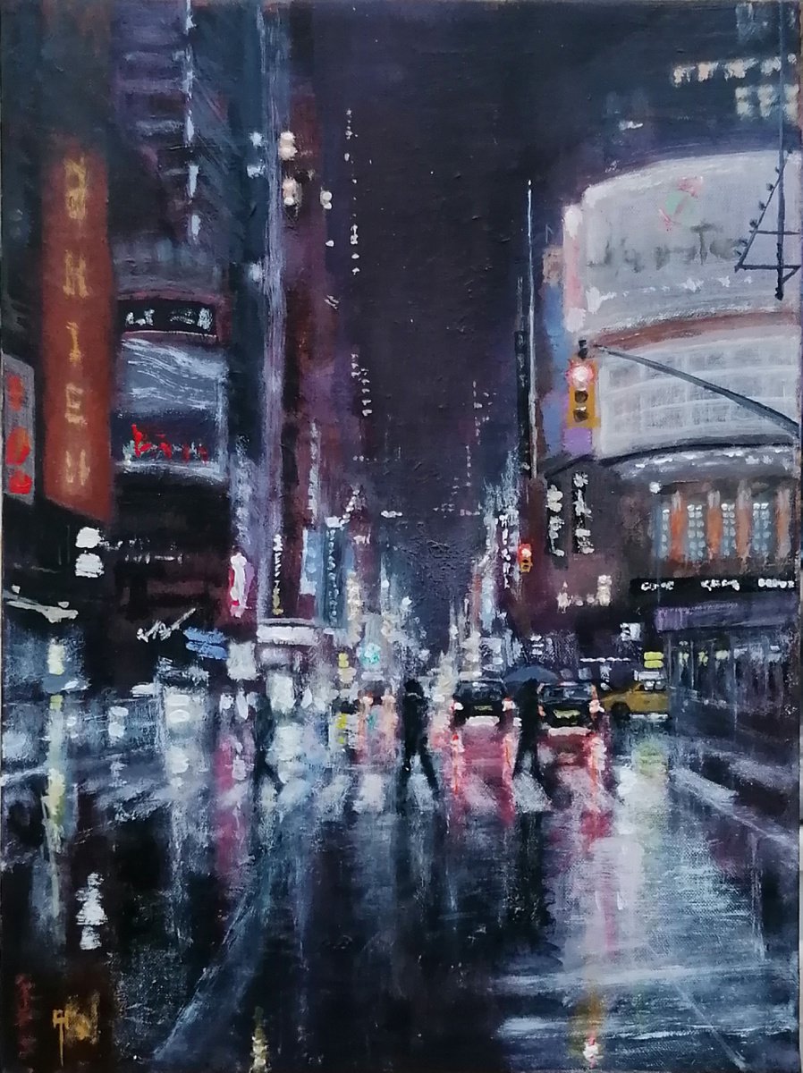 New York Night by Alan Harris