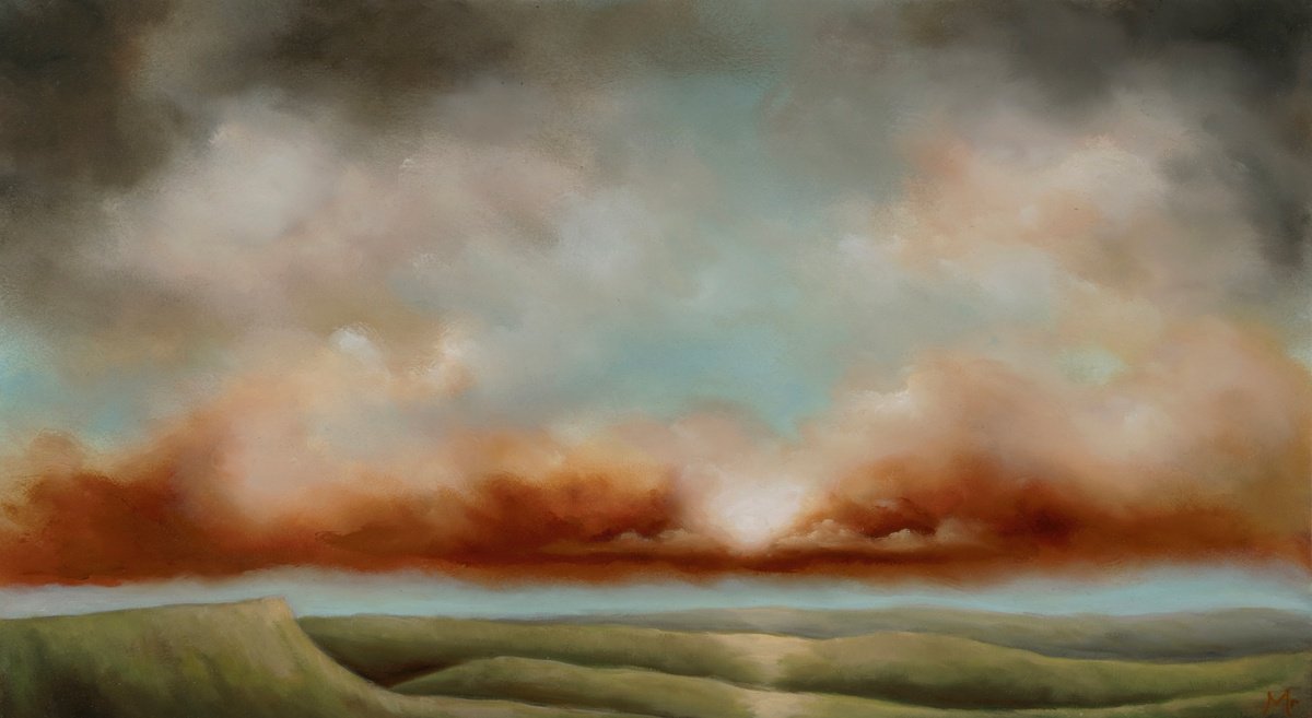 A Brecon Beacon Vision By Rolf Marriott, 17 X 9, Artwork For Sale On Artfinder
