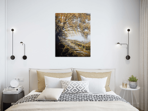 The Big Tree At Dusk