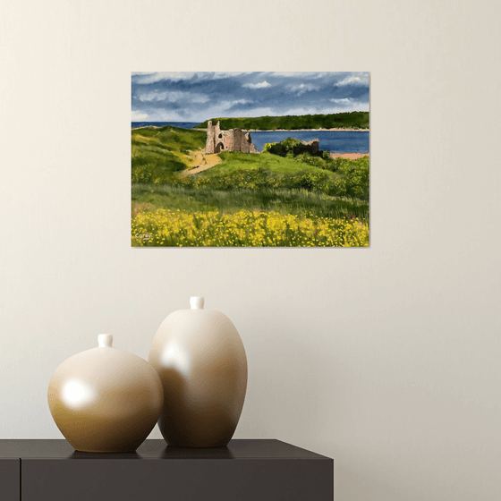 Seascape, Pennard Castle