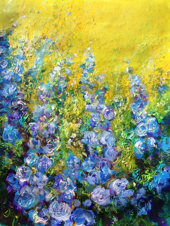 Delphiniums