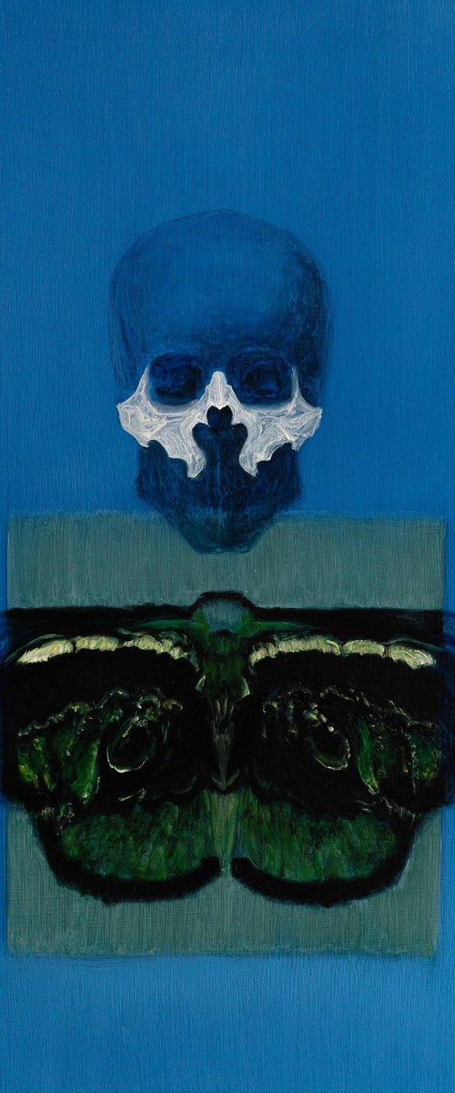MASKED BALL - BLUE by Maxence Ma